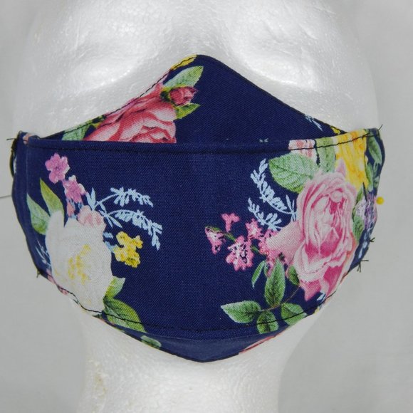 Super Cute Handmade Face Mask Girls 5-10yo. floral - Picture 3 of 7